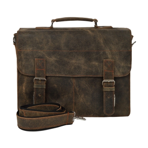 torba na ramię TSM11/01 - brązowy-vintage