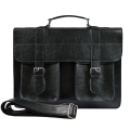czarna teczka skórzana TSM11/03L