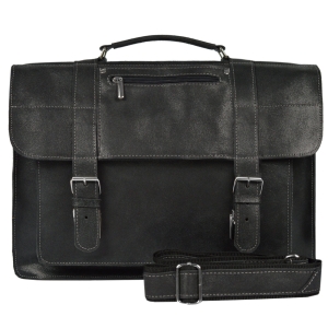 Męska torba skórzana z paskiem na ramię