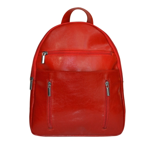 Czerwony plecak damski model TSM19/02