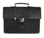 Duża teczka skórzana męska do noszenia w ręku