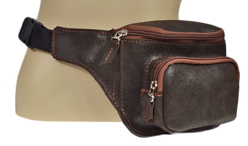 saszetka skórzana, biodrówka, nerka S1106