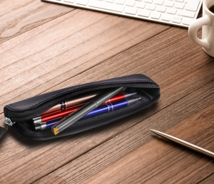Etui skórzane na długopisy - wygodny piórnik