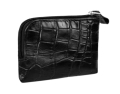 Etui ze skóry croco - mieści karty, banknoty lub klucze