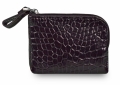 Etui ze skóry croco - mieści karty, banknoty lub klucze