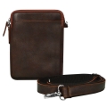 męska saszetka skórzana, mała torebka  A-ART