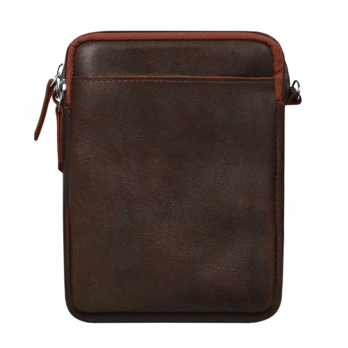 męska saszetka skórzana, mała torebka  A-ART