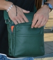 zielona torba męska crossbody tsm12/01/s/z