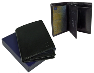 Męski portfel skórzany - wygodny, cienki