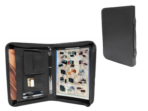 aktówka skórzana model TS10/01SB