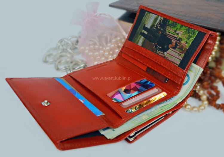 portfel skórzany damski