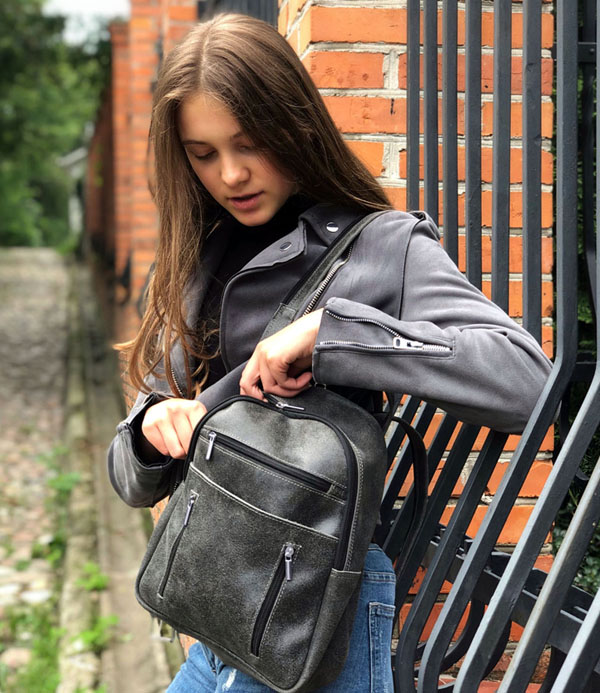 plecak damski w stylu vintage