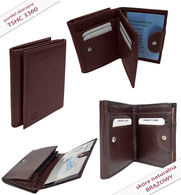 portfel skórzany damski