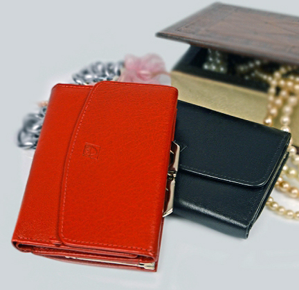 portfel damski skórzany